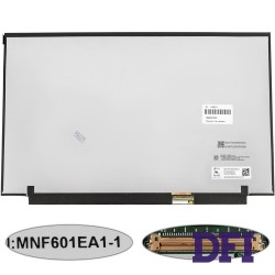 Матрица 15.6 MNF601EA1-1 (3840*2160, 40pin(eDP, IPS, 600cd/m2, цветопередача: 99% Adobe RGB), LED, SLIM(без планок и ушек), матовая, разъем справа внизу) для ноутбука
