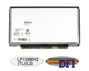 Матрица 13.3 LP133WH2-TLL2 (1366*768, 40pin, LED, SLIM (горизонтальные планки), глянцевая, разъем справа внизу) для ноутбука (renew)
