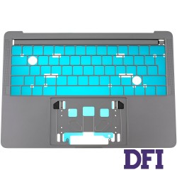 Верхняя крышка для ноутбука APPLE (A1706 (2016)), space gray, big enter