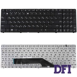Клавиатура для ноутбука ASUS (K50, K51, K60, K61, K70, F52, P50, X5), rus, black (old design) (OEM)