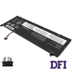 Батарея для ноутбука LENOVO L19C4PDB (ThinkBook 14s Yoga ITL, 14 G2 ARE) 15.44V 3000mAh Black