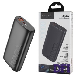 Універсальна мобільна батарея HOCO J122A Respect 22.5W+PD20W, 20000mAh, Black (6942007612630)