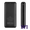 Універсальна мобільна батарея HOCO J72A Easy, 20000mAh, Black (6931474738394)