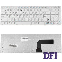 Клавиатура для ноутбука ASUS (A52, K52, X54, N53, N61, N73, N90, P53, X54, X55, X61), rus, white (K52 version)