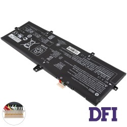 Оригинальная батарея для ноутбука HP BM04XL (EliteBook X360 1030 G3, 1030 G4) 7.7V 7300mAh 56Wh Black