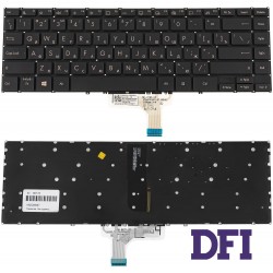 Клавиатура для ноутбука ASUS (UX363 series) rus, black, без фрейма, подсветка клавиш