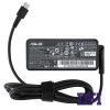 Блок питания для ноутбука ASUS TYPE-C 45W, black, RECTANGULAR