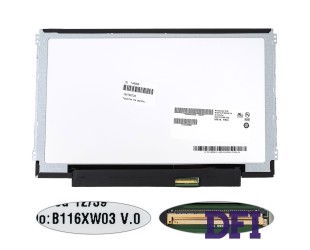 Матриця 11.6 B116XW03 V.0 (1366*768, 40pin, LED, SLIM (горизонтальні вушки), матова, роз'єм праворуч знизу) для ноутбука (renew)