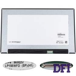 Матриця 15.6 LP156WFD-SPH1 touch (1920*1080, 40pin(eDP, IPS), LED, SLIM(без дод. панелі !!!), матова, роз'єм праворуч знизу)  для ноутбука