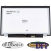 Матрица 14.0 B140HAN01.2 (1920*1080, 30pin(eDP, 300cd/m2 (!!!),  IPS), LED, SLIM(вертикальные ушки), матовая, разъем справа внизу) для ноутбука (renew)