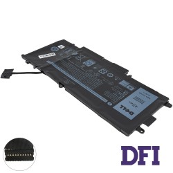 Оригінальна батарея для ноутбука DELL 71TG4 (Latitude: 5289, 7390) 11.4V, 45W, Black