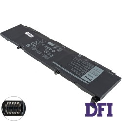 Оригінальна батарея для ноутбука DELL 3324J (Precision 5750) 11V, 56Wh, Black